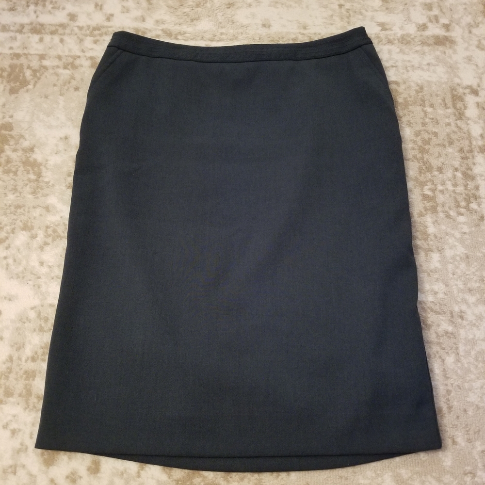The Limited Dark Teal Pencil Skirt
